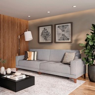 Sofá Oslo 4 Lugares: Conforto e Estilo! - imagem 1
