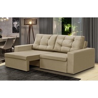 Sofá Retrátil 2 Lugares: Conforto e Estilo! - imagem 1