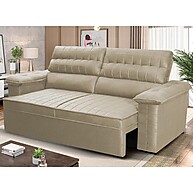 Sofá Retrátil 3 Lugares Quantum: Conforto e Estilo! - imagem 1