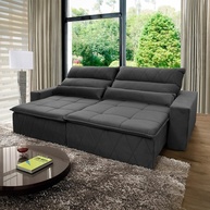 Sofá Retrátil Amsterdam: Conforto e Estilo! - imagem 1