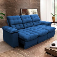 Sofá Retrátil Atenas 2,30m: Conforto e Estilo! - imagem 1
