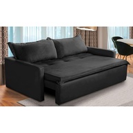 Sofá Retrátil e Reclinável 1,85m Kiara Suede - imagem 1