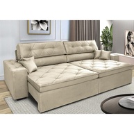 Sofá Retrátil e Reclinável 2,32m: Conforto e Estilo! - imagem 1