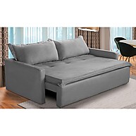 Sofá Retrátil e Reclinável 2m: Conforto Suede! - imagem 1