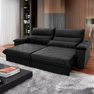 Sofá Retrátil Grécia 2,70m: Conforto e Estilo - imagem 1
