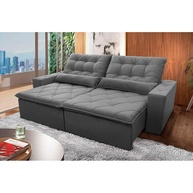 Sofá Retrátil Islândia 2,70m: Conforto e Estilo - imagem 1