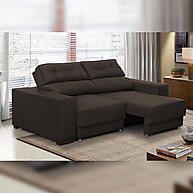Sofá Retrátil Rubia: Conforto e Estilo! - imagem 1