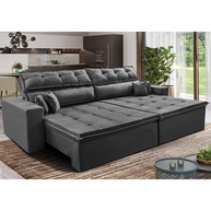 Sofá Retrátil Velusoft: Conforto e Estilo! - imagem 1