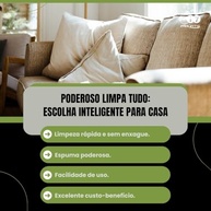 Limpa Tudo Poderoso Espuma Mágica - Limpeza Profunda para Sofás, Carpetes e Tecidos 300ml (2 Unidades) - imagem 5