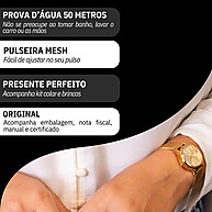 Relógio Condor Dourado Feminino: Elegância e Sofisticação - imagem 2