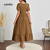 Vestido Jacquard Lovito: Elegância e Sofisticação - imagem 2