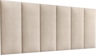 Cabeceira Imperial Estofada Queen Size Areia 1,60m - Design Sofisticado e Conforto Premium - imagem 2
