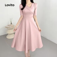 Vestido Lovito Elegante: Assimétrico e Sofisticado - imagem 2