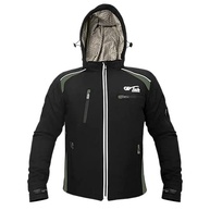 Jaqueta GP Tech Soft Casual Unissex Resistente a agua Preta-cinza - imagem 5
