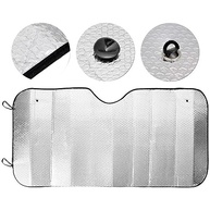 Quebra Sol MBFit Alumínio Prata 130x60cm: Proteção Solar Essencial para Seu Carro - imagem 2