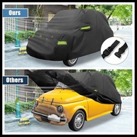 Capa de Carro Impermeável para Fiat 500 (2007-2022): Proteção Total contra Chuva, Sol e Intempéries - imagem 5