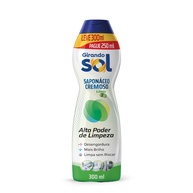 Girando Sol Saponáceo Cremoso Limão 300g - Limpeza Eficiente e Brilho Sem Riscos - imagem 1