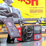 Caixa de Som Retrô Vintage Bluetooth 10W RMS Solar | Rádio FM/AM, MP3, USB, SD e Lanterna - imagem 4
