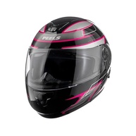 Capacete Articulado Peels U-RB2 Podium Preto/Pink com Viseira Solar - Segurança e Estilo para Sua Moto - imagem 3
