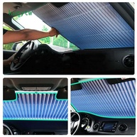 Protetor Solar Retrátil para Para-brisa de Carro - Proteção UV e Calor - imagem 2