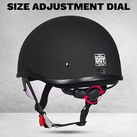 Capacete ILM Meio Moto Harley DOT Aprovado - Proteção Solar e Conforto para Cruiser e Scooter - imagem 5