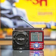 Caixa de Som Retrô Vintage Bluetooth 10W RMS Solar | Rádio FM/AM, MP3, USB, SD e Lanterna - imagem 3