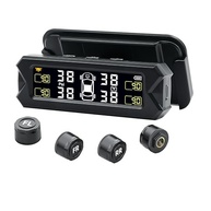 TPMS Solar 2025: Monitor de Pressão de Pneu Inteligente com 4 Sensores Externos e Alertas de Segurança - imagem 2