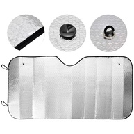 Quebra Sol MBFit Alumínio Prata 130x60cm: Proteção Solar Essencial para Seu Carro - imagem 1