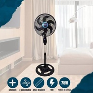 Ventilador de Coluna Solaris 6 Pás Turbo Ultra Potente 75W – Refresque seu Ambiente com Estilo - imagem 4