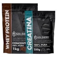 Whey + Creatina: Kit Ganho de Massa Soldiers - imagem 2