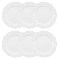 Pratos Raso Oxford Soleil White - Jogo com 6 Peças para Refeições Elegantes - imagem 4