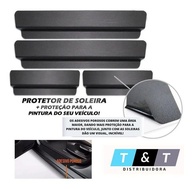 Kit 8 Peças Soleira Platinum Resinada Preta para Hyundai Creta 2015-2021 - imagem 4