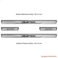 Jogo Soleira Porta Adesivo Resinada Duster 2010-2019: Proteção e Estilo Premium - imagem 3