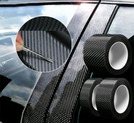 Protetor de Soleira Fibra de Carbono 4m x 15cm: Proteção Premium e Estilo para Seu Carro - imagem 4