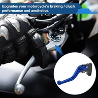 Alavancas de Embreagem e Freio Ajustáveis para Triumph Trident 660 (2021-2024) - Azul Sólido - imagem 4
