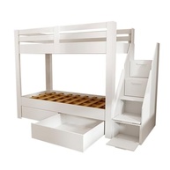 Beliche Solteiro com Gavetões e Nichos - Star Plus Casatema Branco Perfect Wood - imagem 4