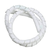 Force Line - Organizador de Cabos Espiral Branco | Solução Inteligente para Fios e Cabos - imagem 1