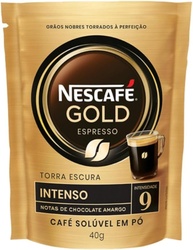 Café Solúvel NESCAFE GOLD Intensidade 9 Sachet 40g - imagem 1
