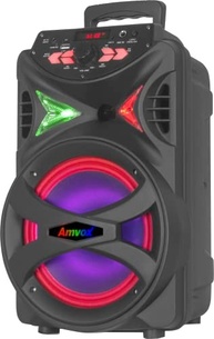 Caixa de Som Amplificada Amvox ACA 255 Hit 250W RMS: Bluetooth, FM, USB e LED - imagem 2