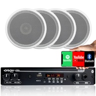 Som Ambiente Perfeito: Kit 4 Caixas + Amplificador BT - imagem 1