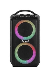 Caixa de Som Amplificada Amvox ACA 600 Bagvox Black: Som Potente e Portátil com Bluetooth - imagem 2