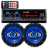 Som Automotivo Completo: Rádio + Falantes 130W - imagem 1