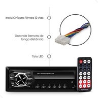 MP3 Player Automotivo Bluetooth: Som de Qualidade no Seu Carro com USB, Aux e SD! - imagem 4
