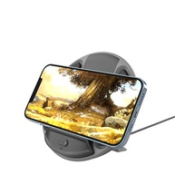 Carregador 3 em 1: Wireless, Suporte e Som! - imagem 3