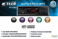 Auto Rádio Bluetooth FM USB: Som Automotivo Completo com Controle Remoto - imagem 3