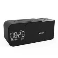 Caixa de Som Bluetooth com Carregador Sem Fio e Luz Noturna - imagem 2