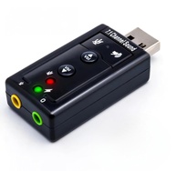 Adaptador Placa de Som USB 7.1 Surround - Controle de Volume e Microfone - imagem 1