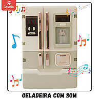 Geladeira de Brinquedo Infantil: Diversão com Luz e Som! - imagem 2