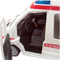 Mini Ambulância Resgate: Luz e Som! - imagem 2