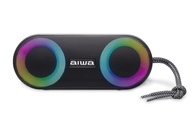 Caixa de Som Aiwa Bluetooth AWS-SP-01: 20W RMS, IP65, 15h Bateria e Luzes Multicores - imagem 1